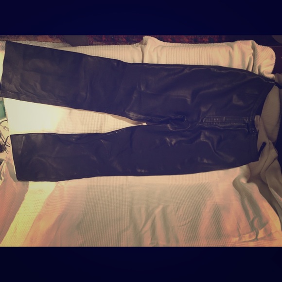 Pants - Vintage leather pants